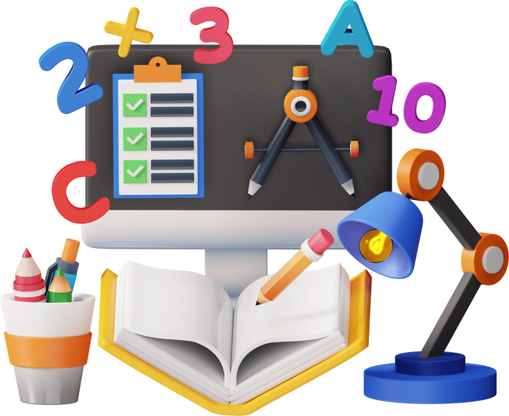 Desktop Mathematic Education Dream 3D Icon